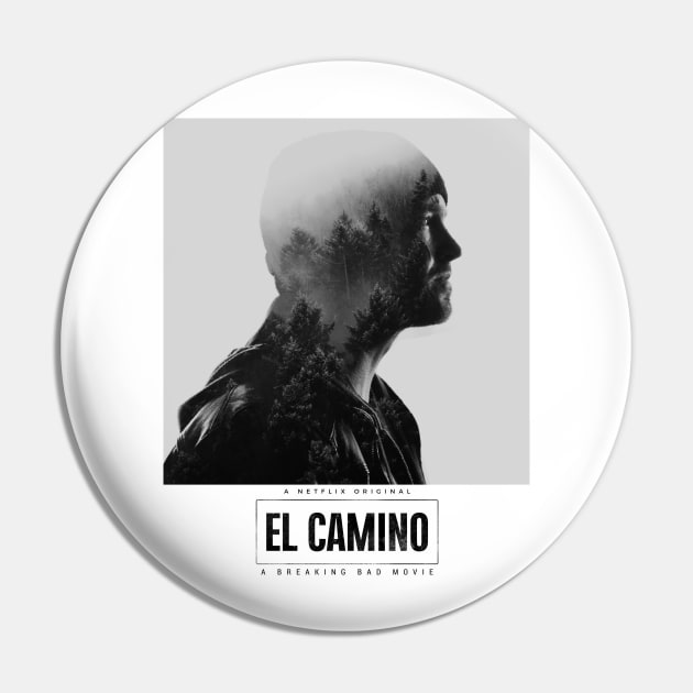 El Camino Pin by RYVEcreative