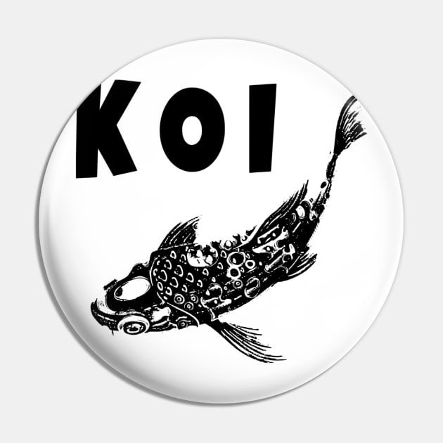 Koi Pin by Nimmersatt