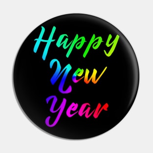 Happy New Year Pin