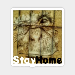 Stay at Home Magnet