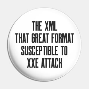 Secure Coding The XML That Great Format Susceptible to XXE Attack Pin