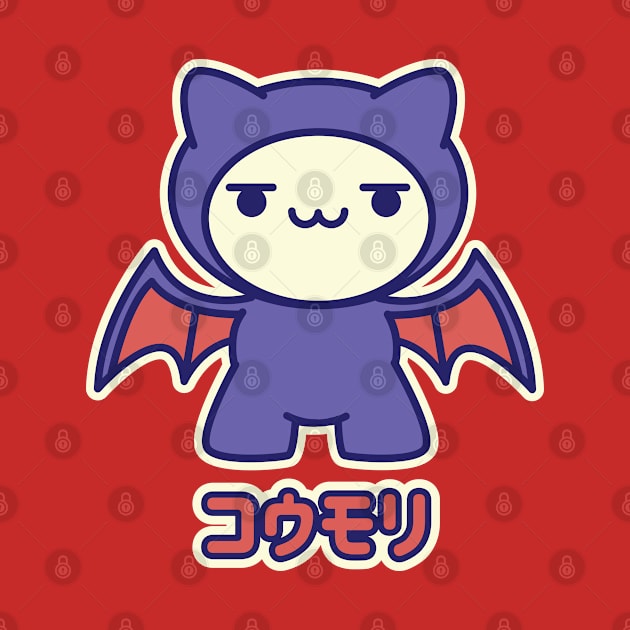 Kawaii Bat Kitty by Kappacino Creations