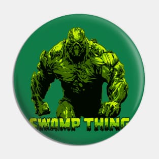 Swamp Thing Pin