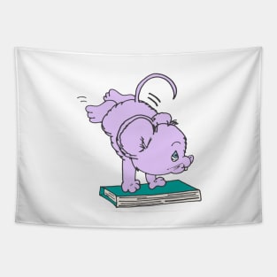 Library Mouse Tapestry