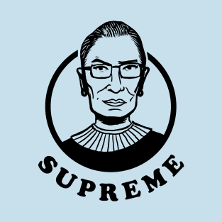 Ruth Bader Ginsberg is Supreme (RBG) T-Shirt