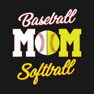 Softball Baseball Mom T-Shirt