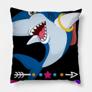 Shark Team 6th Grade Squad Teacher Back To School Pillow