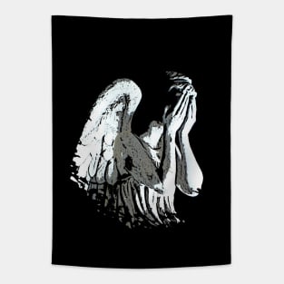 Alert - Weeping Angel  - Dont Blink 1 Tapestry