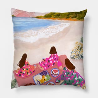 Beach Picnic Pillow