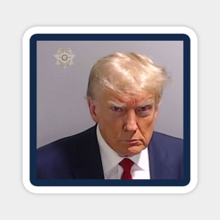 Trump Mugshot Magnet