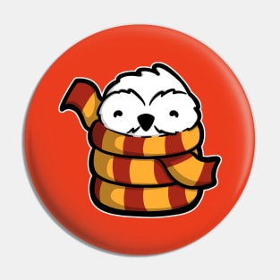 Super Cute Snowy Owl Pin