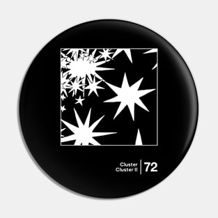 Cluster ii - Original Minimal Style Graphic Artwork Design Pin