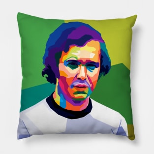 Franz Beckenbauer Wpap Art Pillow