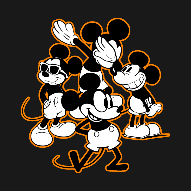 MICKEY MOUSE, STEAMBOAT WILLIE 1928 COLECTION by Diyutaka