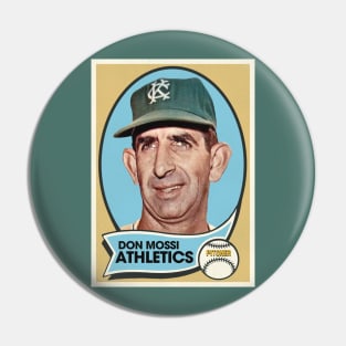 Retro Don Mossi Baseball Card Pin