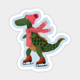 T-Rex Skater Magnet