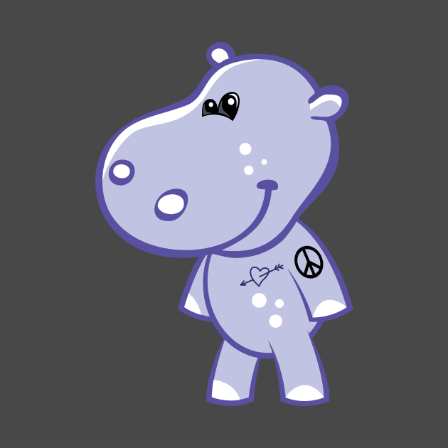 Hilda the Hippo by Frank’s Fitness Apparel