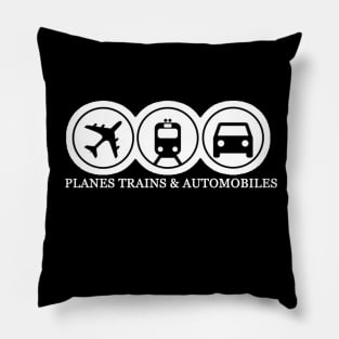 Planes, Trains & Automobiles 1987 Pillow