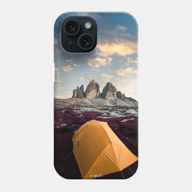 Mountain Camping Phone Case by ArijitWorks