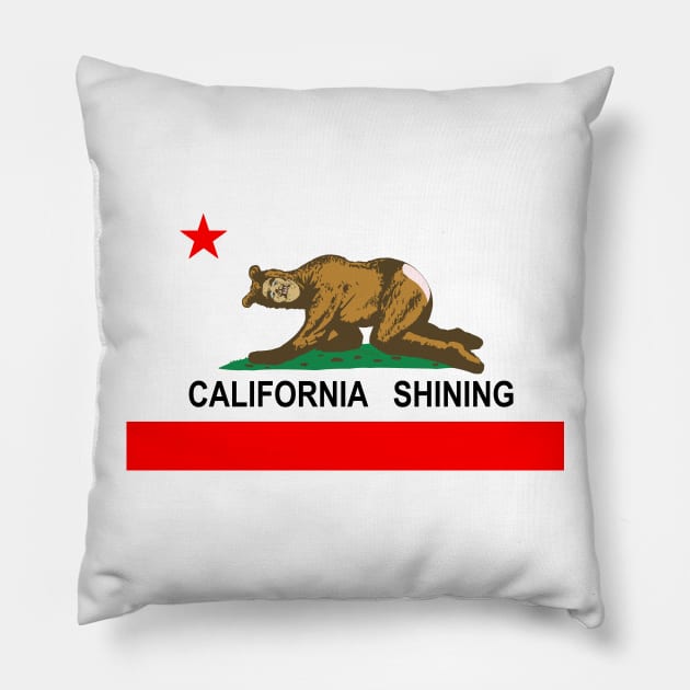 California Shining Pillow by DougSQ