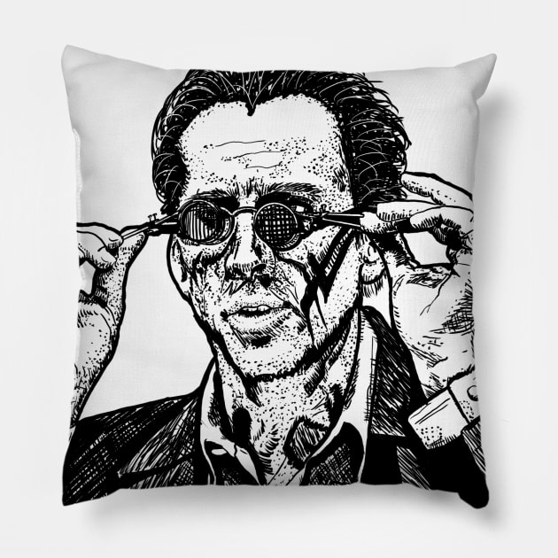 A National Treasure - Inktober 2019 "treasure" Pillow by freezethecomedian