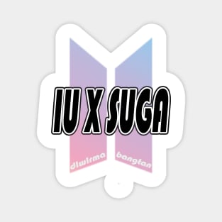 BTS IUxSUGA Kpop Magnet