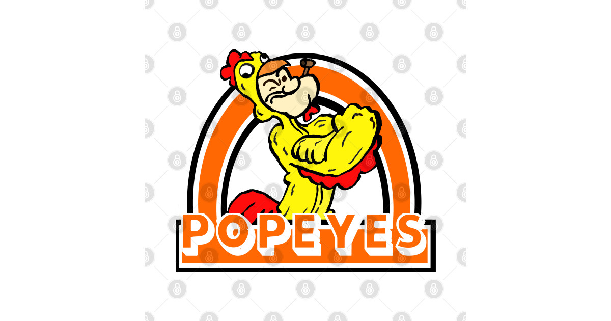 Popeyes chicken Chickens Posters and Art Prints TeePublic