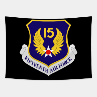 USAF - 15th Air Force Shield Tapestry