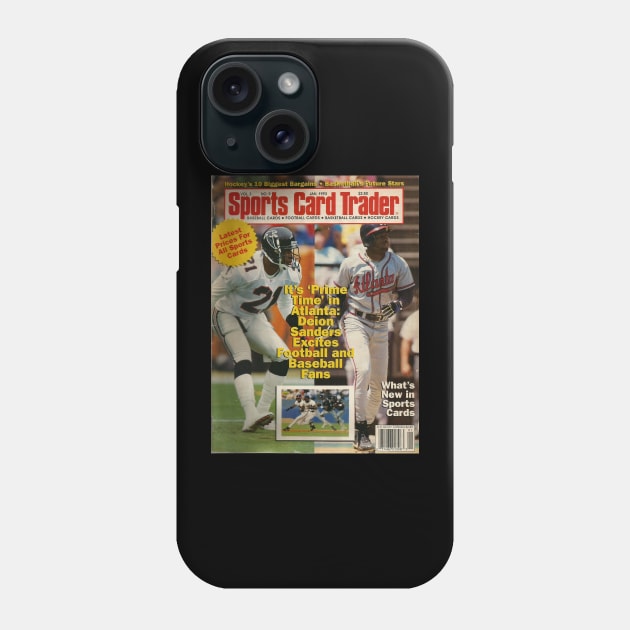 Deion Sanders - Its Prime Time Phone Case by ngaritsuket