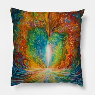 Eternal Euphoria: Finding Bliss in the World of Waterfall Art Pillow