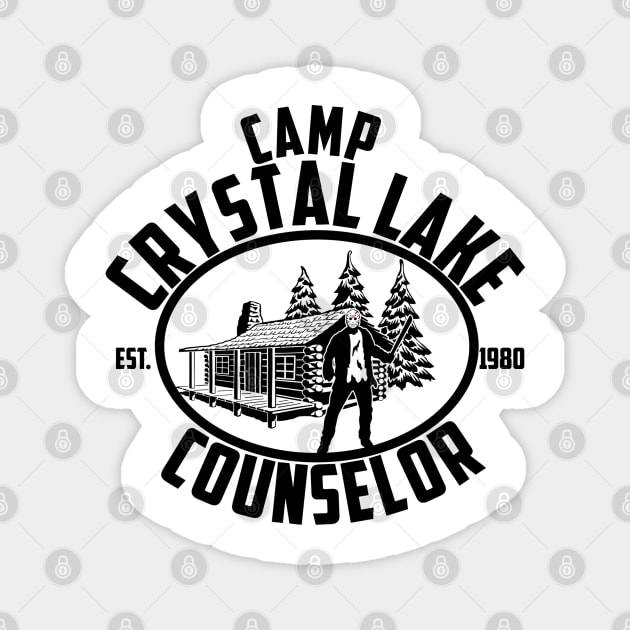 Camp Crystal Lake Magnet by carloj1956