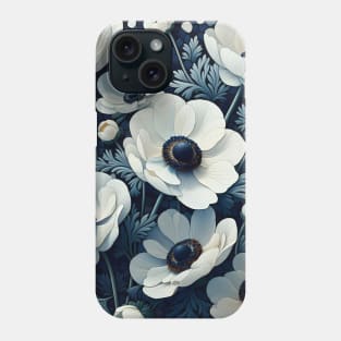 Anemone Flowers Phone Case