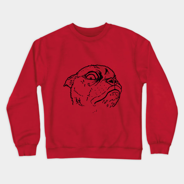 dog face sweatshirt