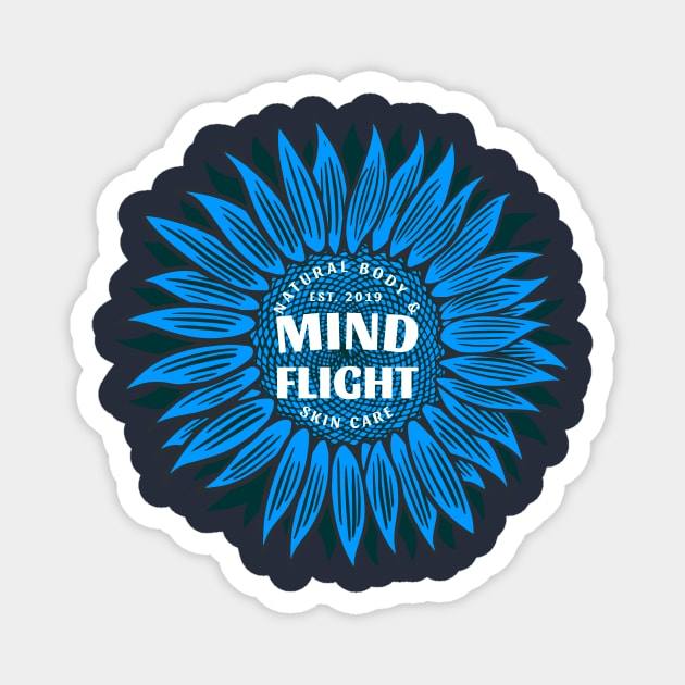 Mind Flight Sunflower Magnet by mindflightco