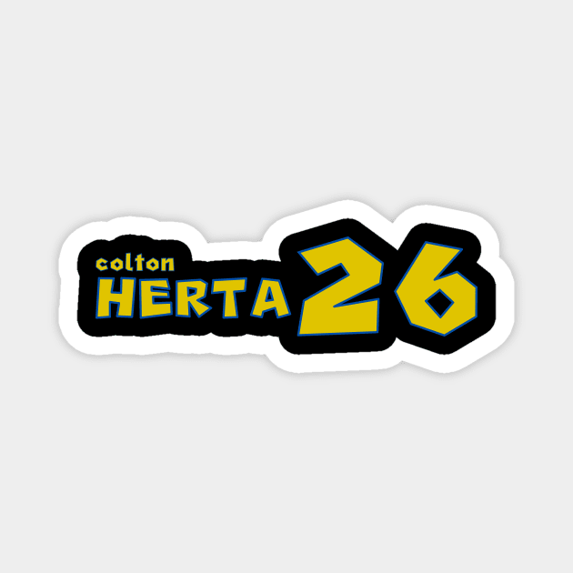 Colton Herta '23 Magnet by SteamboatJoe