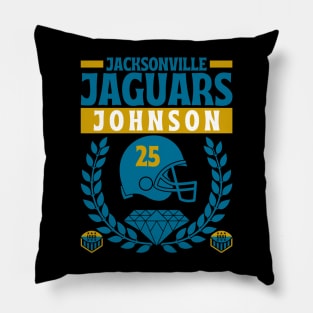 Jacksonville Jaguars Johnson 25 Edition 2 Pillow