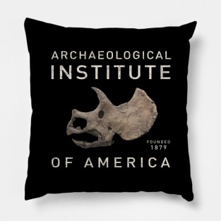 Triceratops by © Buck Tee Originals Pillow