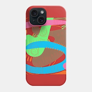 Abstract 8 Phone Case