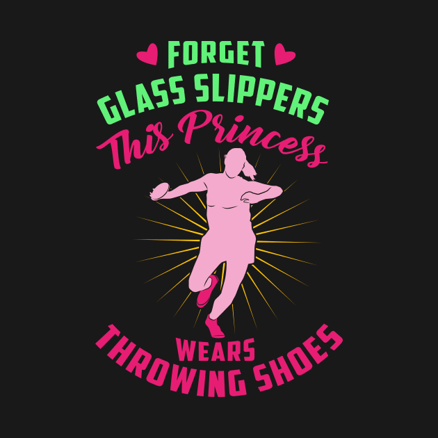 Forget Glass Slippers This Princess Wears Throwing Shoes by Shirtbubble