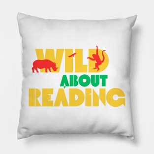 Wild About Reading Pillow