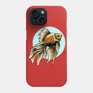 Koi fish backprint Phone Case