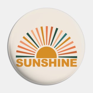 Boho minimalist sunshine Pin