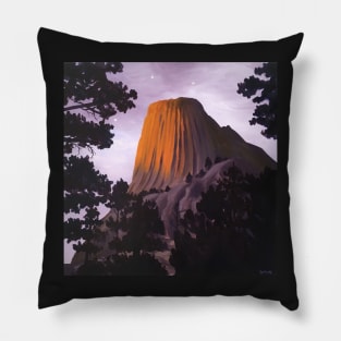 The Devil's Tower Pillow