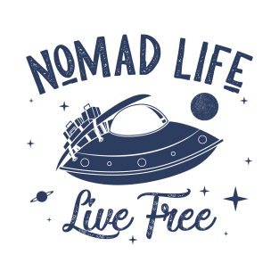 Nomad Life - Ufo Adventure - Blue Version T-Shirt