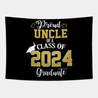 Proud uncle class of a 2024 graduate graduation Tapestry