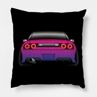 Slammed Nissan 240sx Pillow