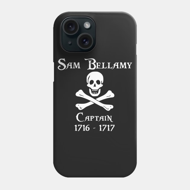 Captain Sam Bellamy Phone Case by CompassandBlade