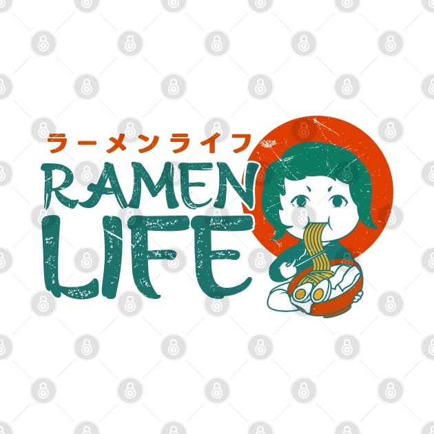 Ramen Life Asian Food Lover, Japanese Cuisine, Cute by Issho Ni