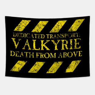 Dedicated Transport Valkyrie Tapestry