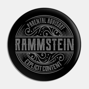 Rammstein Vintage Ornament Pin